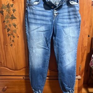 KanCan Blue Boyfriend Jeans